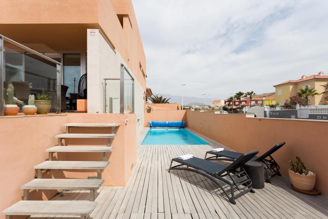 Modern House With Private Swimming Pool Villa El Médano Eksteriør billede